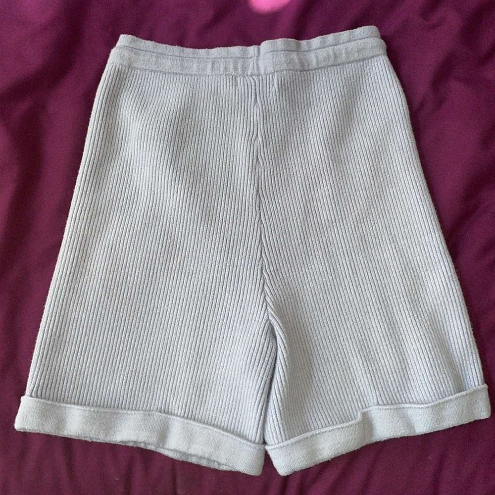 MESHKI Ribbed Shorts - Picture 7 of 7